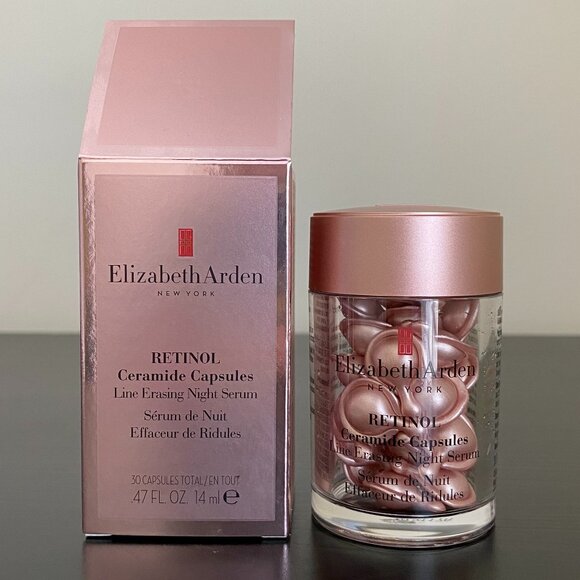 Elizabeth Arden Retinol Ceramide Capsules Line Erasing Night Serum - Picture 1 of 16